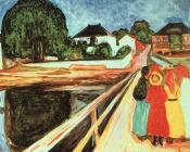 爱德华 蒙克 : Girls on a Bridge